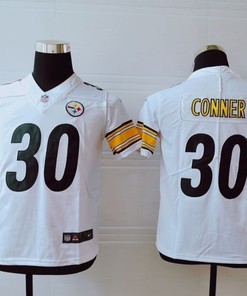 Pittsburgh Steelers James Conner #30 Nfl 2020 White Jersey