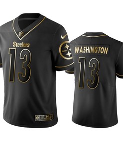 Pittsburgh Steelers James Washington Black Golden Edition 2019 Vapor Untouchable Limited Jersey - Mens