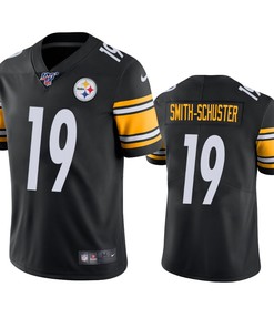 Pittsburgh Steelers Juju Smith-schuster Black 100th Season Vapor Limited Jersey
