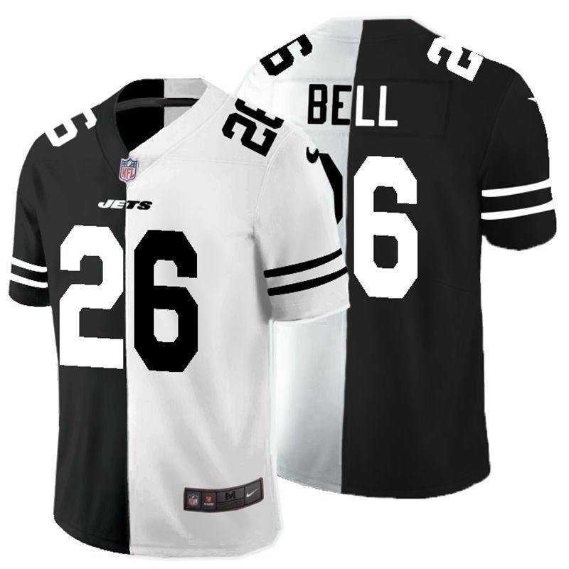 Pittsburgh Steelers Leveon Bell #26 Nfl 2020 Black And White Jersey