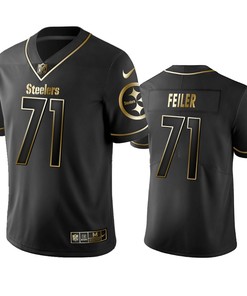 Pittsburgh Steelers Matt Feiler Black Golden Edition 2019 Vapor Limited Jersey - Mens