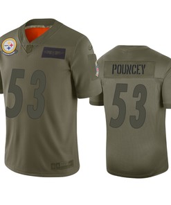 Pittsburgh Steelers Maurkice Pouncey Camo 2019 Salute To Service Limited Jersey