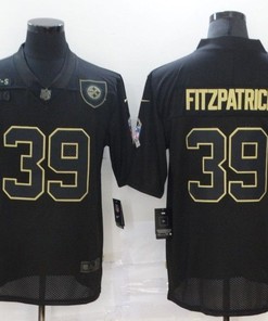 Pittsburgh Steelers Minkah Fitzpatrick #39 Nfl 2020 Black Jersey
