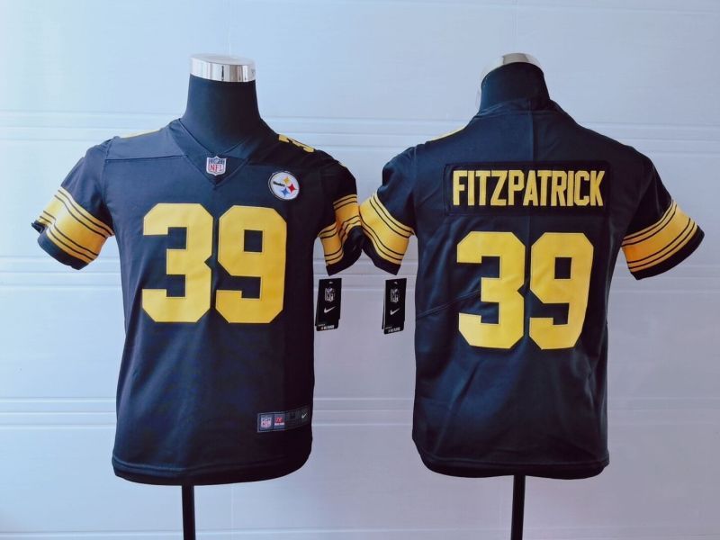 Pittsburgh Steelers Minkah Fitzpatrick #39 Nfl 2020 Black Jersey