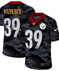 Pittsburgh Steelers Minkah Fitzpatrick #39 Nfl 2020 Camo Black Jersey