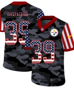 Pittsburgh Steelers Minkah Fitzpatrick #39 Nfl 2020 Camo Black Jersey