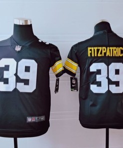 Pittsburgh Steelers Minkah Fitzpatrick #39 Nfl 2020 Dark Brown Jersey