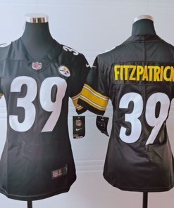 Pittsburgh Steelers Minkah Fitzpatrick #39 Nfl 2020 Dark Brown Womens Jersey