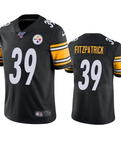 Pittsburgh Steelers Minkah Fitzpatrick Black 100th Season Vapor Limited Jersey