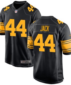 Pittsburgh Steelers Myles Jack 44 Alternate Game Jersey - Black Jersey
