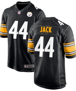 Pittsburgh Steelers Myles Jack 44 Game Jersey - Black Jersey