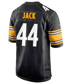 Pittsburgh Steelers Myles Jack 44 Game Jersey - Black Jersey
