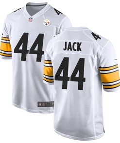 Pittsburgh Steelers Myles Jack 44 Game Jersey - White Jersey