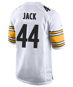 Pittsburgh Steelers Myles Jack 44 Game Jersey - White Jersey