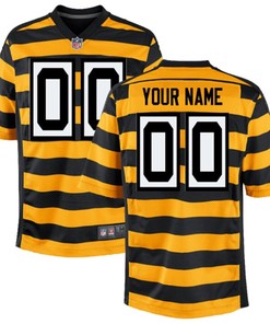 Pittsburgh Steelers Nike Youth Game Custom Jersey - Gold