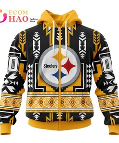 Pittsburgh Steelers Specialized New Native Concepts 3D Hoodie