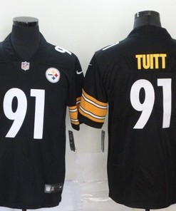 Pittsburgh Steelers Stephon Tuitt #91 Nfl 2020 Black Jersey