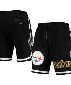 Pittsburgh Steelers Team Standard Core Shorts - Black