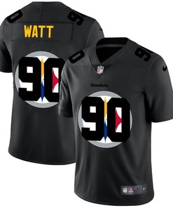 Pittsburgh Steelers Tj Watt #90 Nfl 2020 Black Jersey