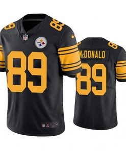 Pittsburgh Steelers Vance Mcdonald Black Nike Color Rush Limited Jersey