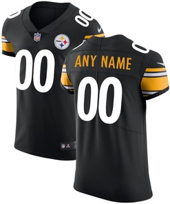 Pittsburgh Steelers Vapor Untouchable Custom Elite Jersey - Black Custom Jerseys Nfl