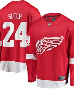 Pius Suter Detroit Red Wings Fanatics Branded Home Breakaway Player Jersey - Red Nhl