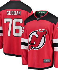 P.k. Subban New Jersey Devils Fanatics Branded Home Breakaway Player Jersey - Red Nhl