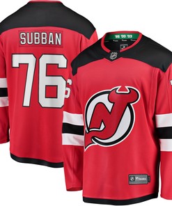 Pk Subban New Jersey Devils Fanatics Branded Premier Breakaway Player Jersey Red Nhl