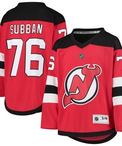 P.k. Subban New Jersey Devils Home Player Replica Jersey - Red Nhl