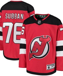 P.k. Subban New Jersey Devils Home Premier Player Jersey - Red Nhl