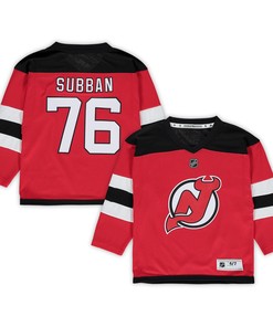P.k. Subban New Jersey Devils Preschool Home Replica Player Jersey - Red Nhl