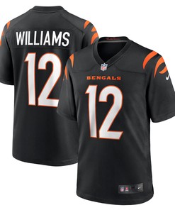 Pooka Williams Jr. Cincinnati Bengals Game Player Jersey - Black Nfl