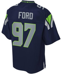 Poona Ford Seattle Seahawks Nfl Pro Line Player Jersey - College Navy