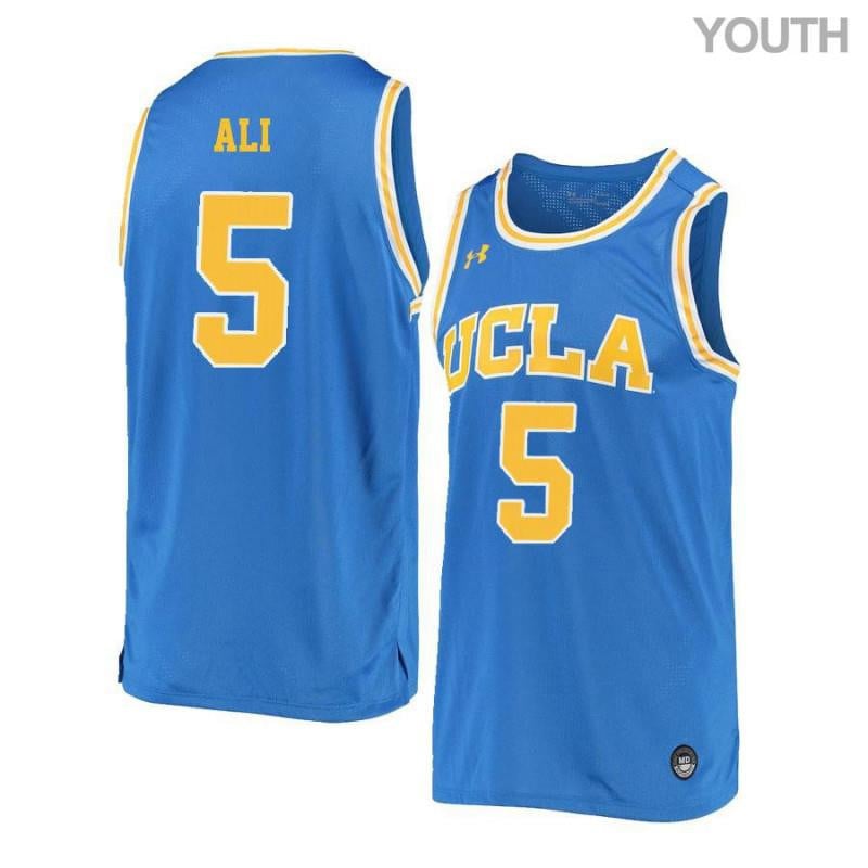 Prince Ali 5 UCLA Bruins Retro Elite Basketball Youth Jersey - Blue