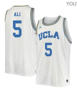 Prince Ali 5 UCLA Bruins Retro Elite Basketball Youth Jersey - White