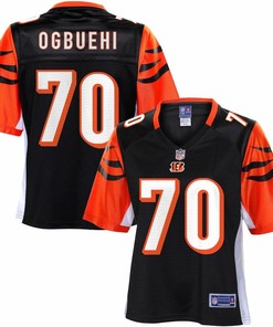 Pro Line Womens Cincinnati Bengals Cedric Ogbuehi Team Color Jersey