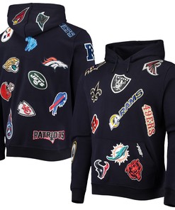 Pro Standard Nfl Pro League Pullover Hoodie - Navy