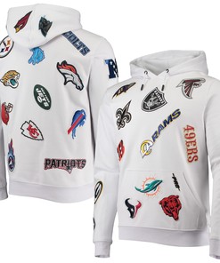 Pro Standard Nfl Pro League Pullover Hoodie - White