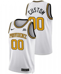 Providence Friars 2022 Big East College Elite Basketball Men Custom Jersey - White