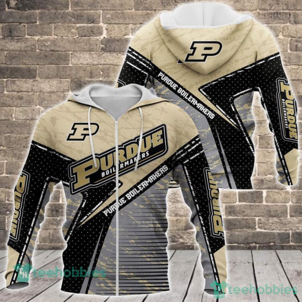 Purdue Boilermakers NCAA All Over Printed 3D Hoodie for Fans