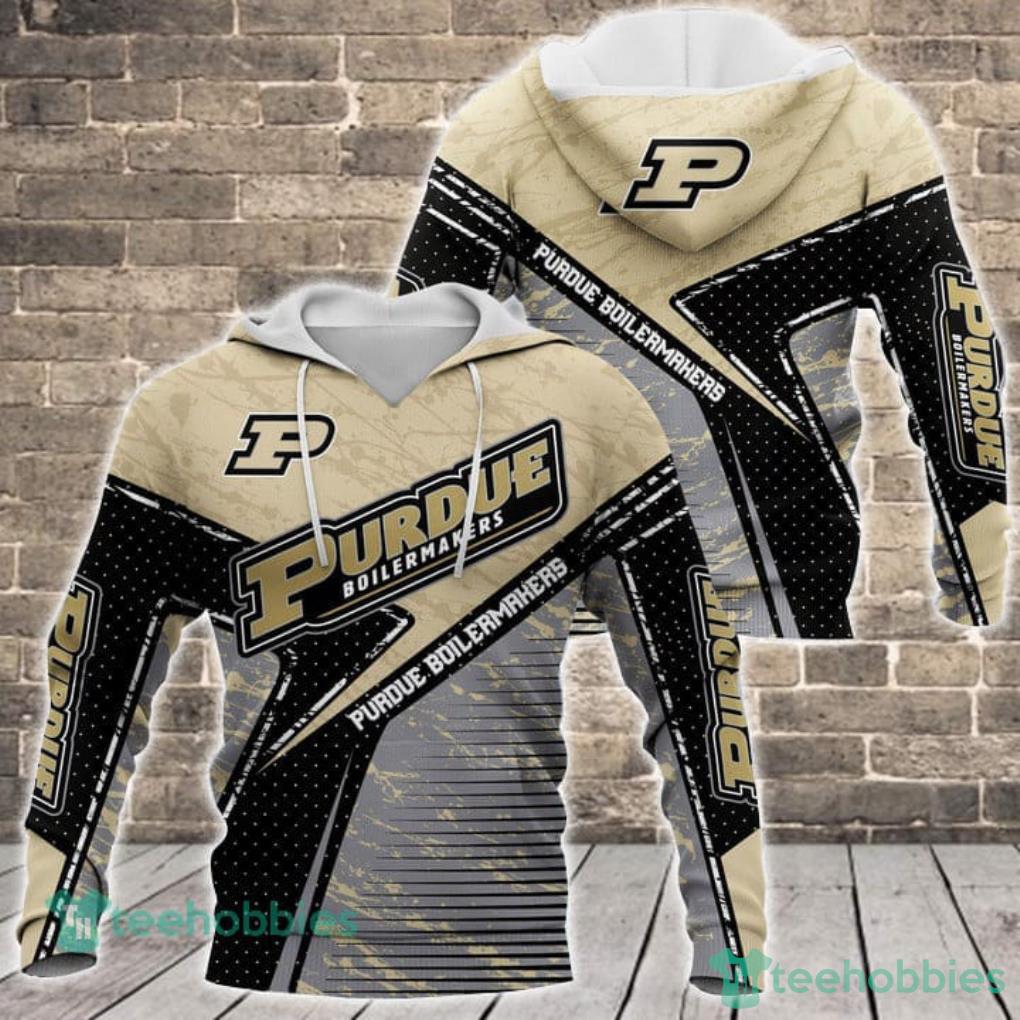 Purdue Boilermakers NCAA All Over Printed 3D Hoodie for Fans