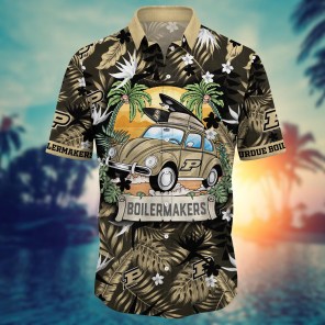 Purdue Boilermakers NCAA Flower Hawaii Shirt For Fans Ver 1
