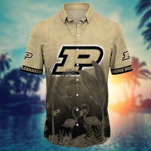 Purdue Boilermakers NCAA Flower Hawaii Shirt For Fans Ver 11
