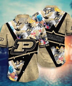 Purdue Boilermakers NCAA Flower Hawaii Shirt For Fans Ver 12