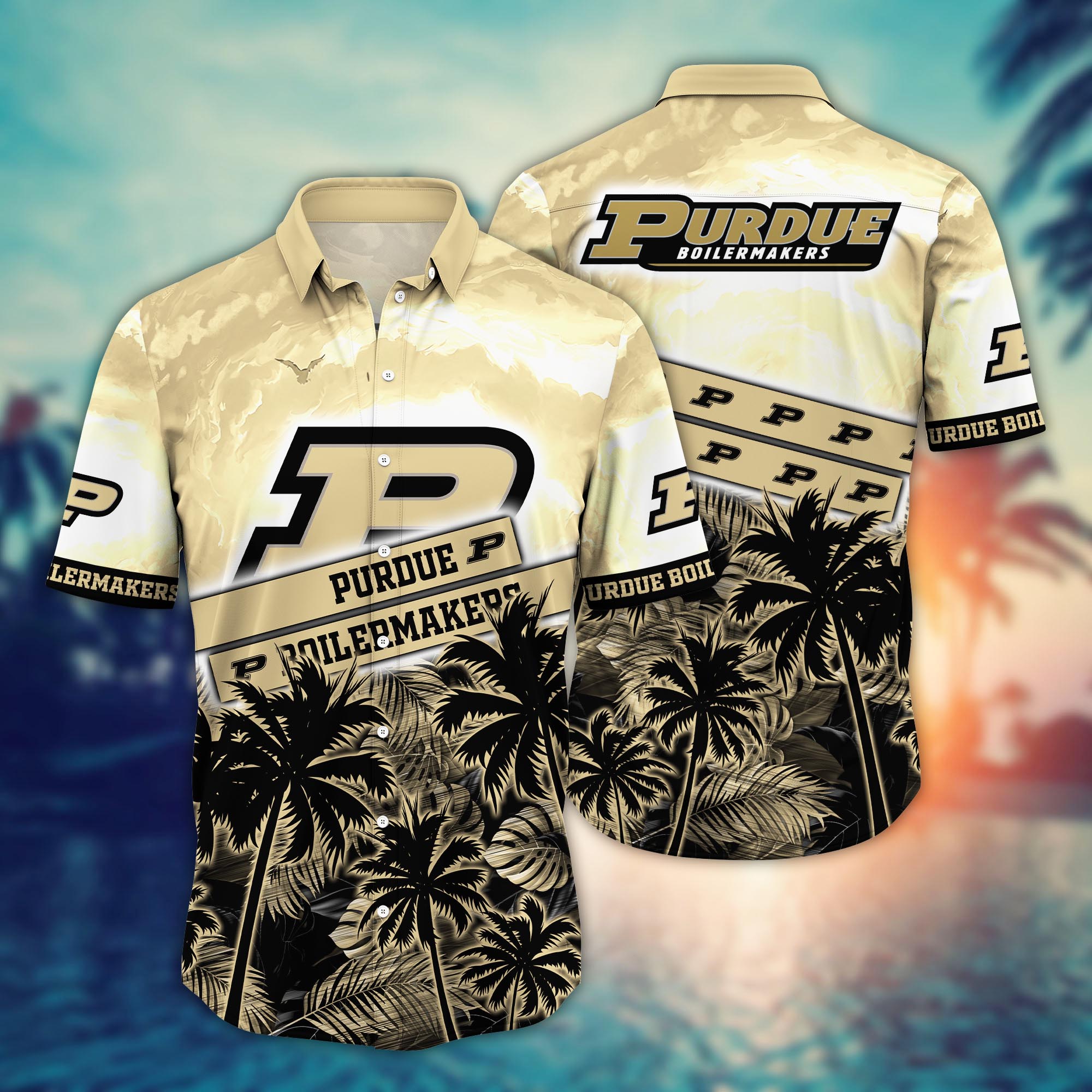 Purdue Boilermakers NCAA Flower Hawaii Shirt For Fans Ver 13