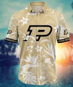 Purdue Boilermakers NCAA Flower Hawaii Shirt For Fans Ver 16