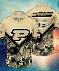 Purdue Boilermakers NCAA Flower Hawaii Shirt For Fans Ver 17