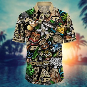 Purdue Boilermakers NCAA Flower Hawaii Shirt For Fans Ver 19