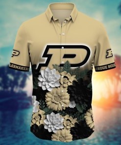 Purdue Boilermakers NCAA Flower Hawaii Shirt For Fans Ver 26