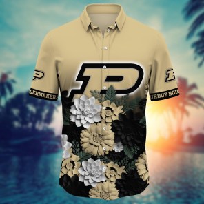 Purdue Boilermakers NCAA Flower Hawaii Shirt For Fans Ver 26